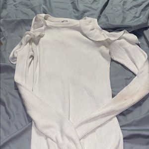 cold shoulder shirt. MOVING SALE!!